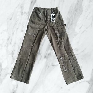 Olive Cargo Pants